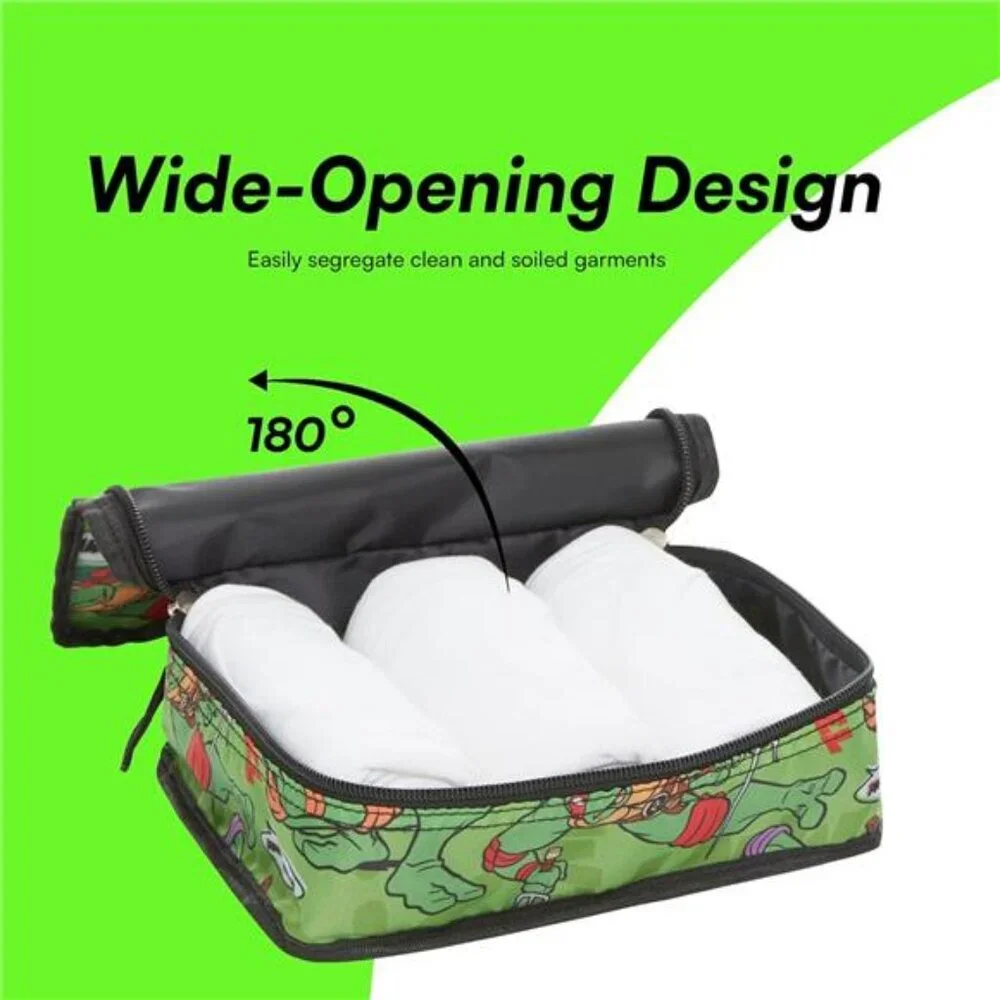 Ninja Turtles packing cubes travel organizer set luggage storage bags 5 piece